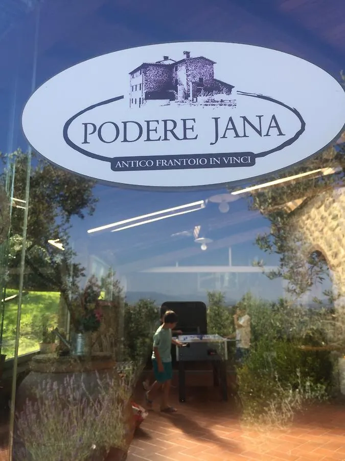 Podere Jana Antico Frantoio Vinci Casa di campagna